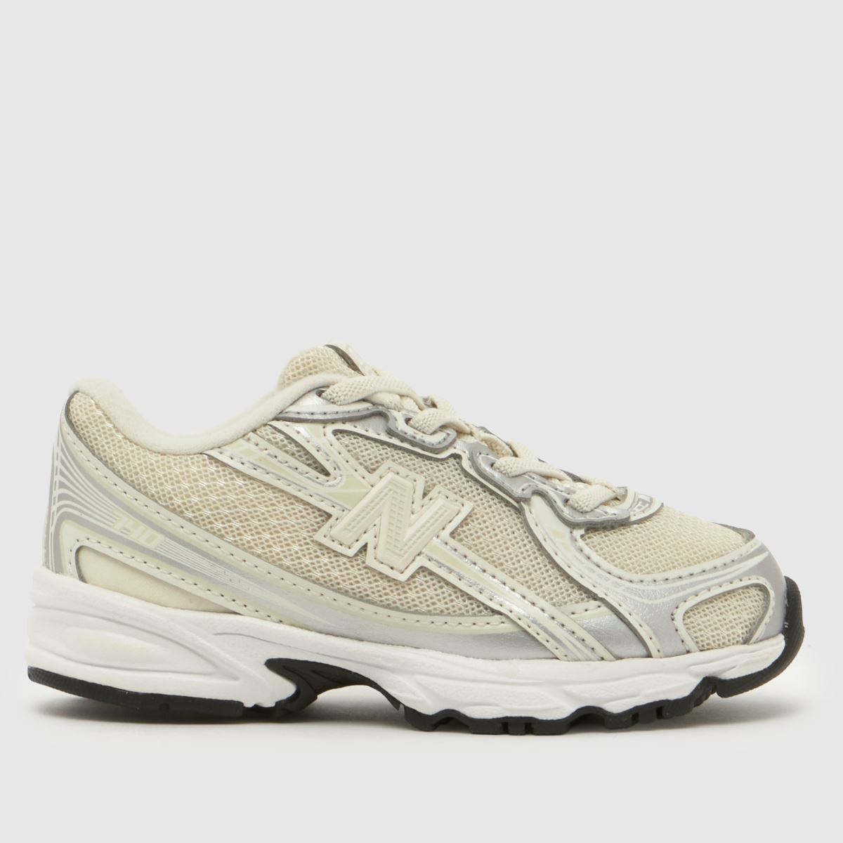New Balance Beige Multi 740 Girls Toddler Trainers, Size: 9 (EU 26½)