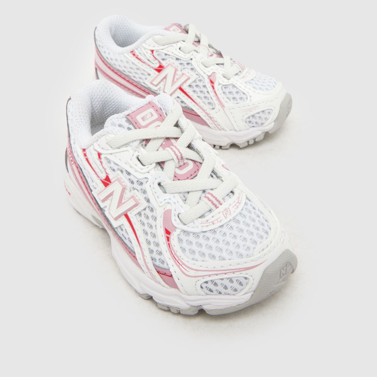 New Balance 740 Girls Toddler in White & Red New Balance 740 4