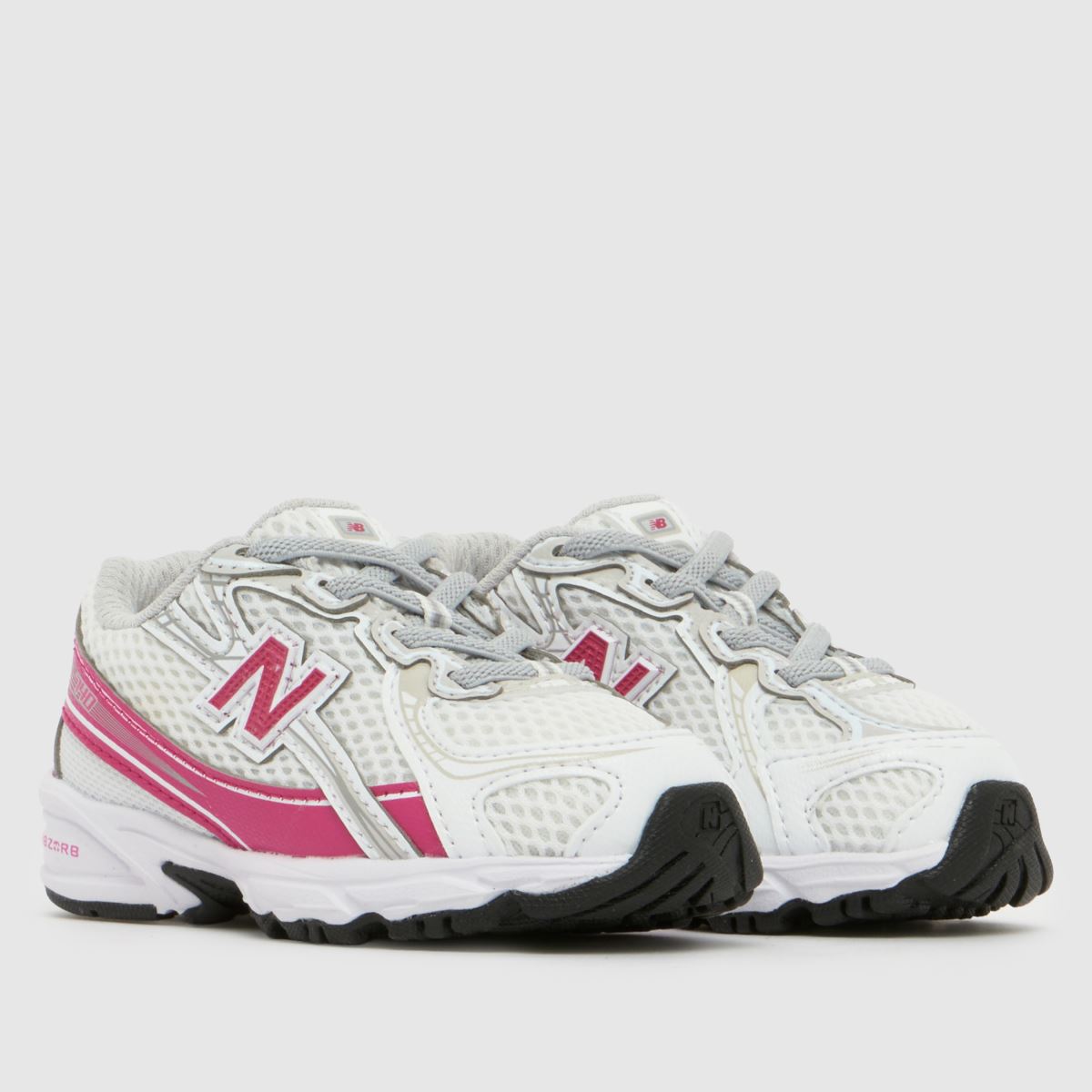 New Balance 740 Girls Toddler in White & Pink New Balance 740 1