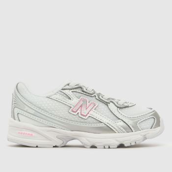New Balance Silver Multi 740 Girls Toddler