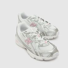 New Balance 740 Girls Toddler in Silver Multi New Balance 740,3 of 4