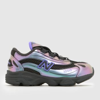 New Balance Black & Purple 1000 Girls Toddler