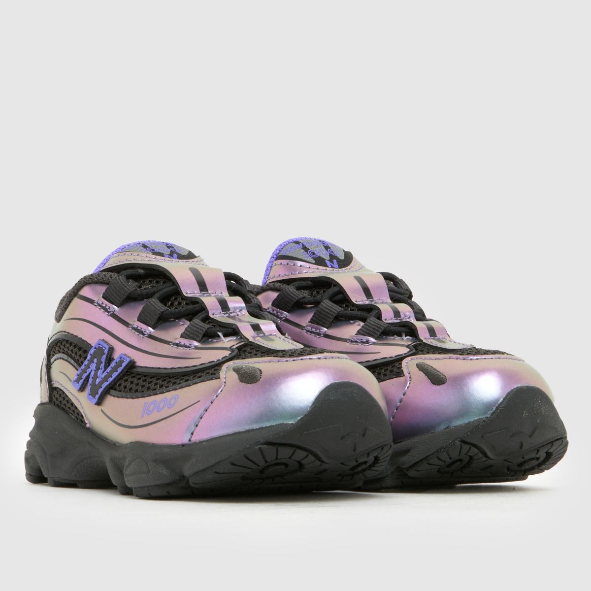 New Balance 1000 Girls Toddler in Black & Purple New Balance 1000 1