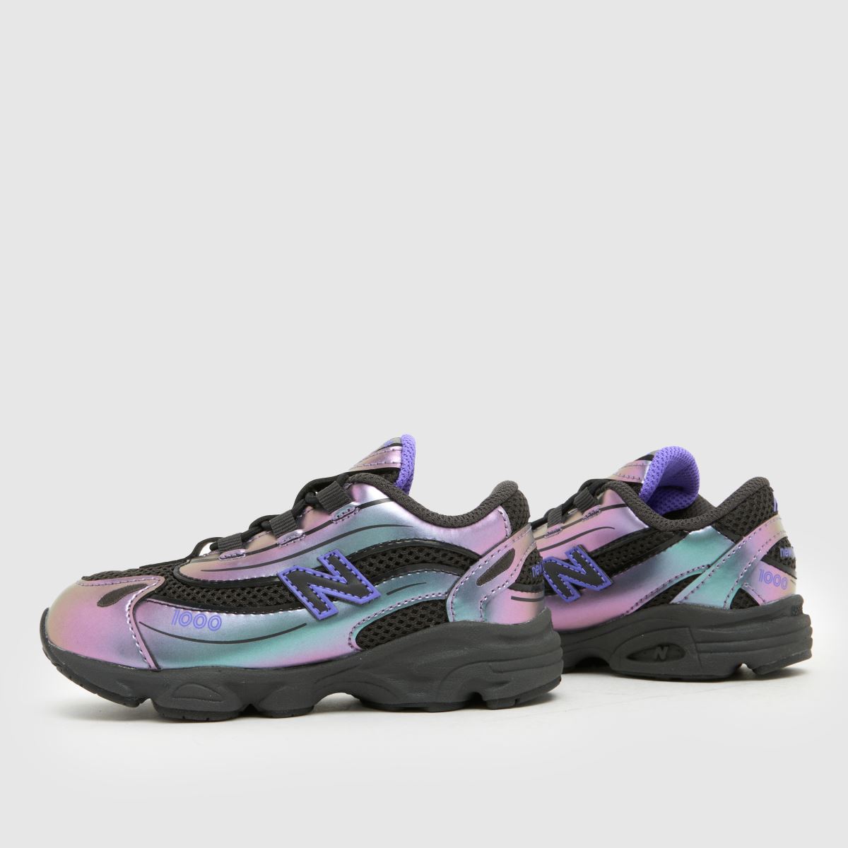 New Balance 1000 Girls Toddler in Black & Purple New Balance 1000 7