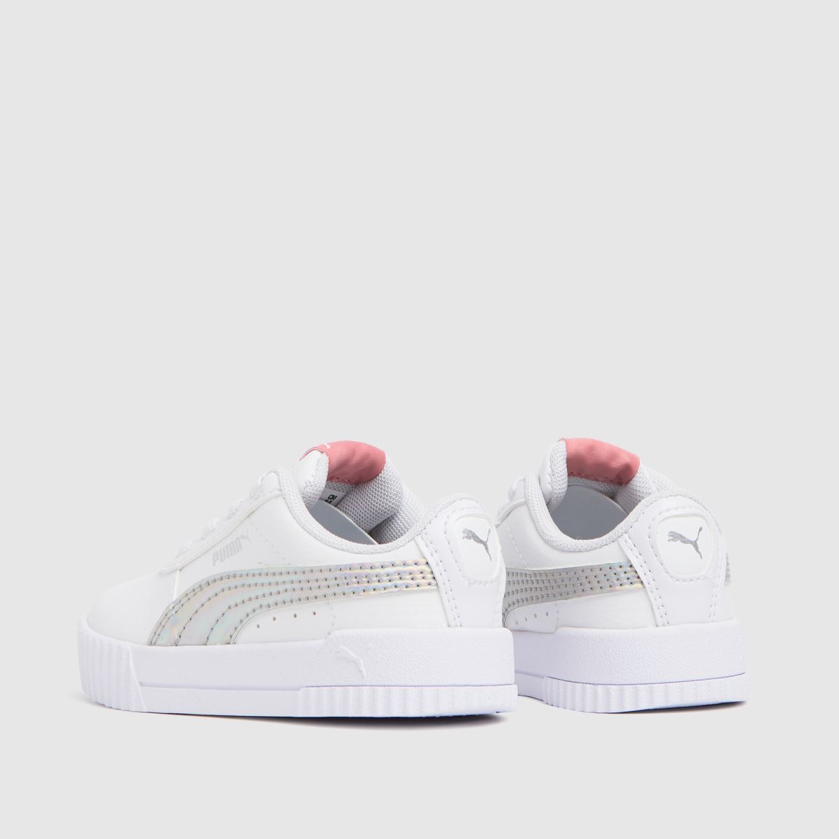 toddler white puma trainers