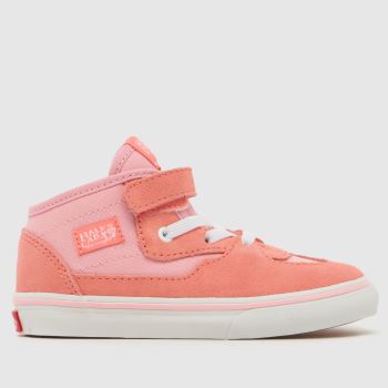 Vans Pale Pink Half Cab Decon Girls Toddler