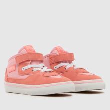 Vans Half Cab Decon Girls Toddler in Pale Pink Vans Half Cab Decon,2 of 4