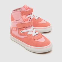 Vans Half Cab Decon Girls Toddler in Pale Pink Vans Half Cab Decon,3 of 4