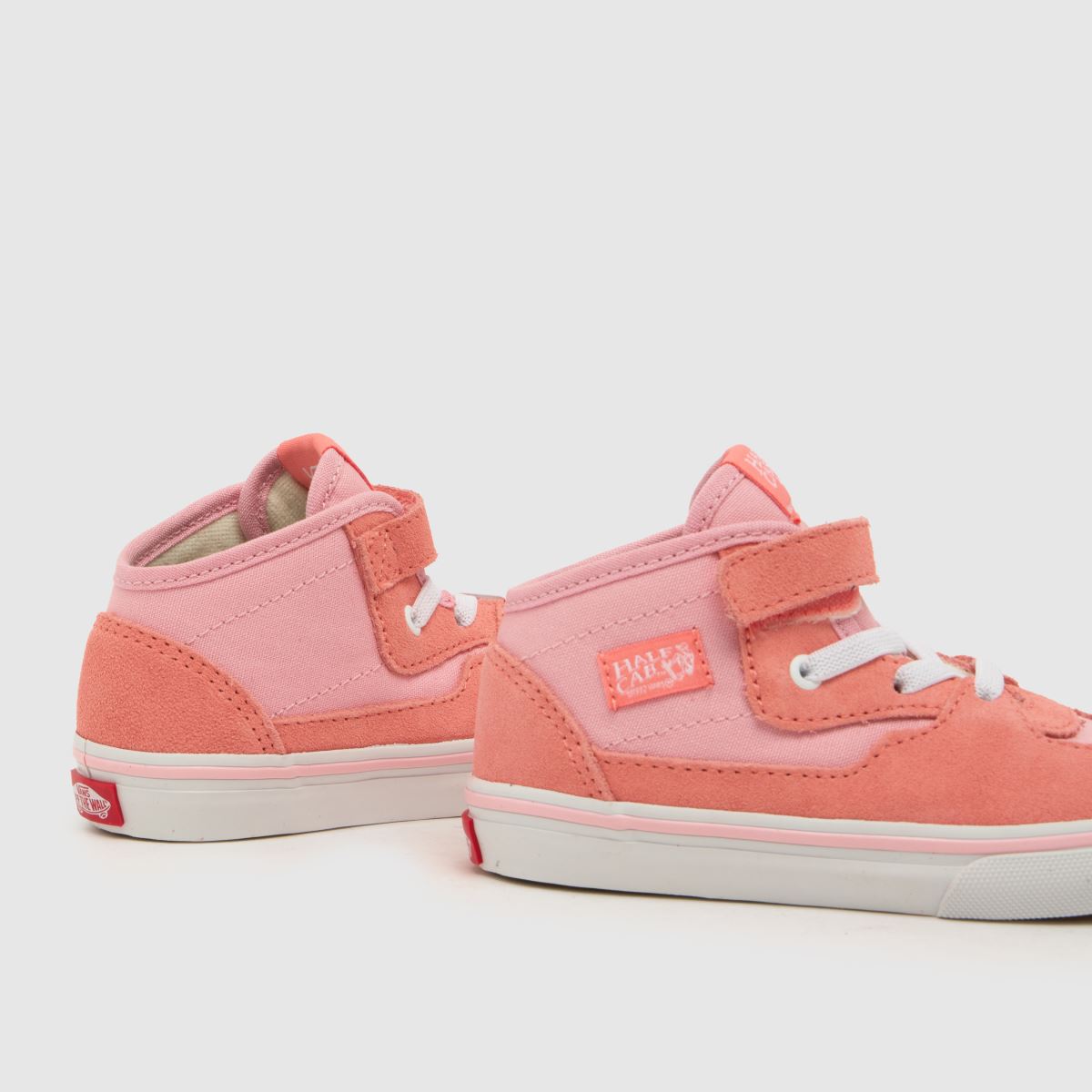 Vans Half Cab Decon Girls Toddler in Pale Pink Vans Half Cab Decon 7