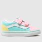Pale Blue Multi