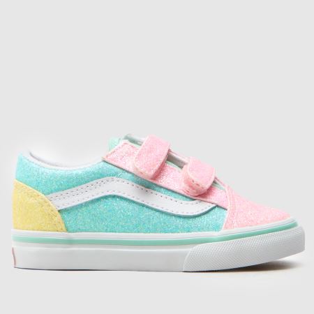 Vans old skool v glitter 1