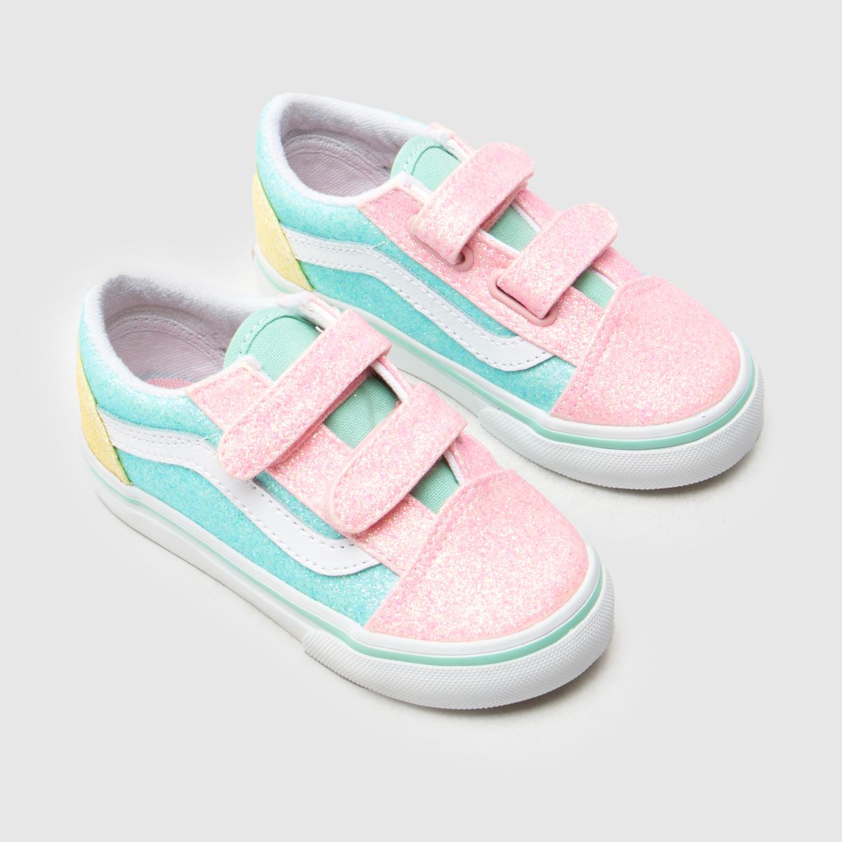 Kinder Vans Old Skool V Glitter Sneaker Vans Old Skool V Glitter 4