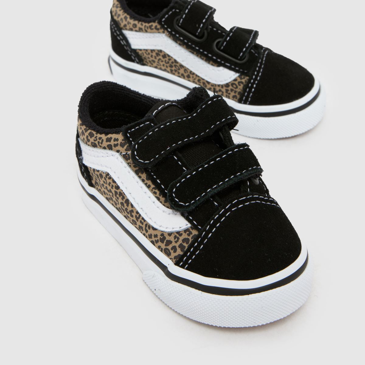 Kinder Vans Braun-schwarz Old Skool V Sneaker Vans Old Skool V 4