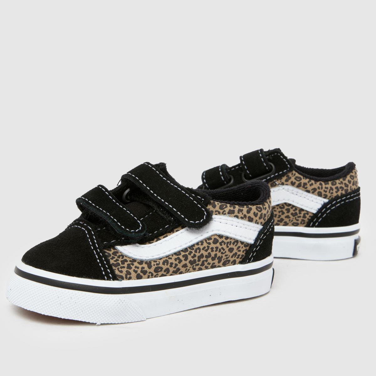 Kinder Vans Braun-schwarz Old Skool V Sneaker Vans Old Skool V 7