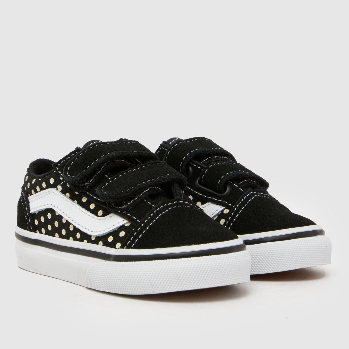 Vans Old Skool Girls Toddler in Black Multi Vans Old Skool 1