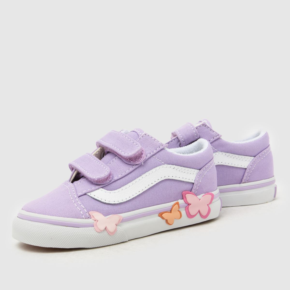 Vans Old Skool V Girls Toddler in Purple Vans Old Skool V 7