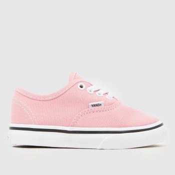 Vans Pale Pink Authentic Girls Toddler