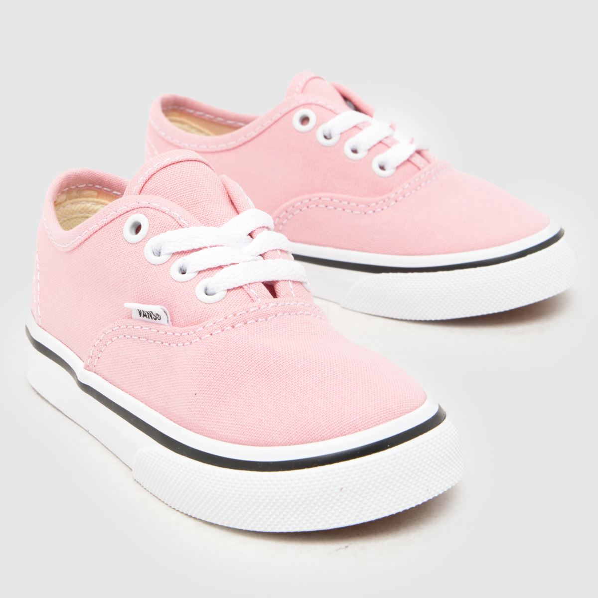 Vans Authentic Girls Toddler in Pale Pink Vans Authentic 4