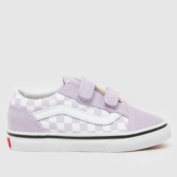 Vans Lilac Old Skool V Girls Toddler