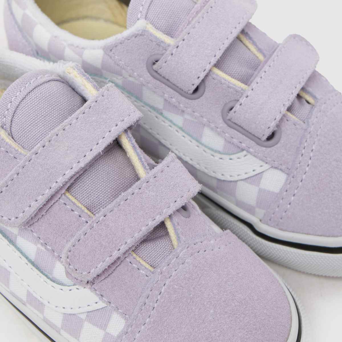 Vans Old Skool V Girls Toddler in Lilac Vans Old Skool V 7