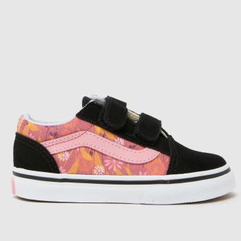 Vans Print Old Skool V Girls Toddler