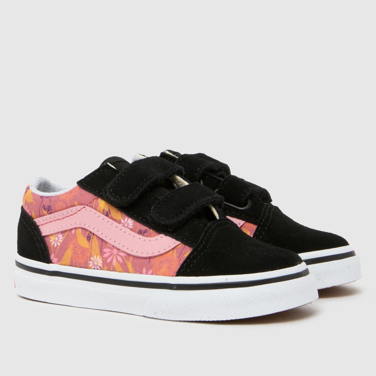 Vans Old Skool V Girls Toddler in Print Vans Old Skool V 1