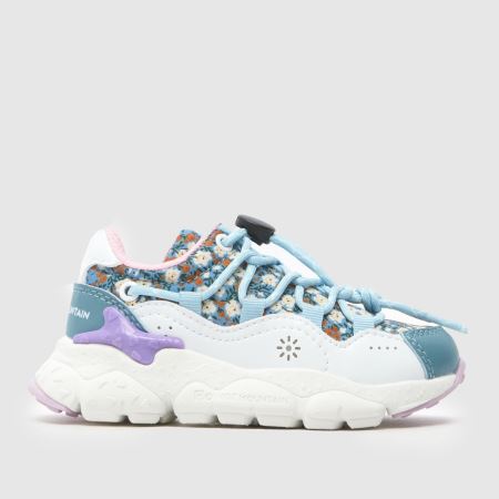 Kids Girls Toddler Multi FLOWER MOUNTAIN Raikiri Trainers schuh
