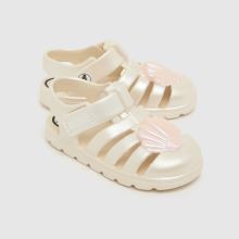 JUJU JELLIES Pearly Shell Cherub Girls Toddler in Off-White JUJU JELLIES Pearly Shell Cherub,3 of 4