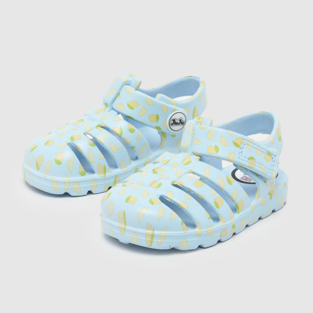 Kinder JUJU JELLIES Hellblau Cherub Ditsy Citrus Sneaker JUJU JELLIES Cherub Ditsy Citrus 4