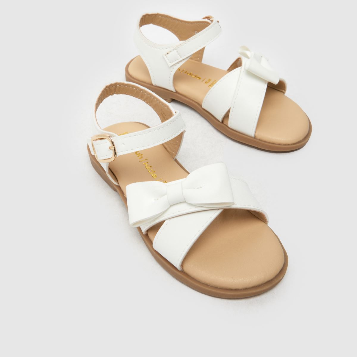 schuh Tinker Bow Girls Toddler in White schuh Tinker Bow 4
