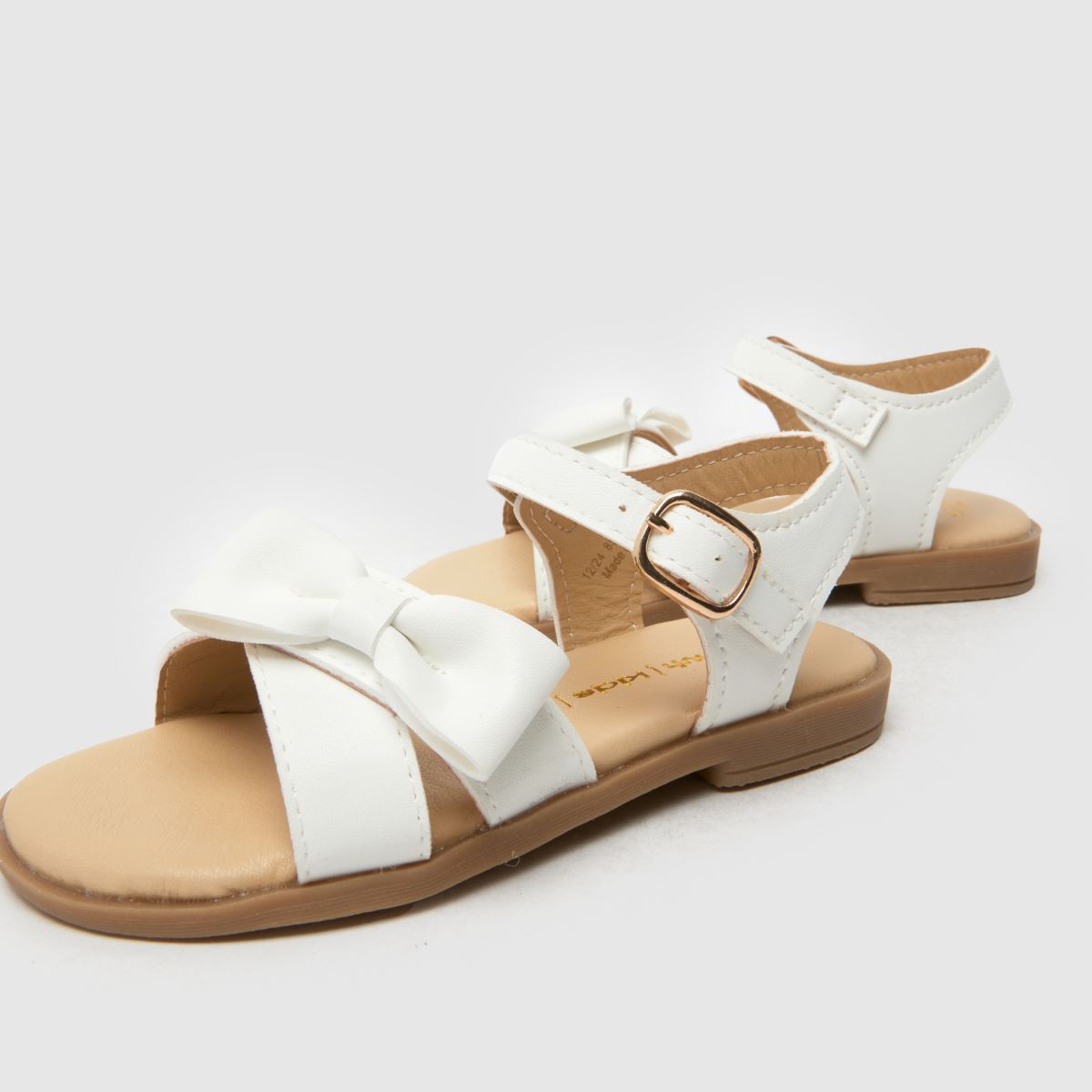 schuh Tinker Bow Girls Toddler in White schuh Tinker Bow 7