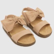 schuh Tartan Bow Girls Toddler in Pale Pink schuh Tartan Bow,1 of 4