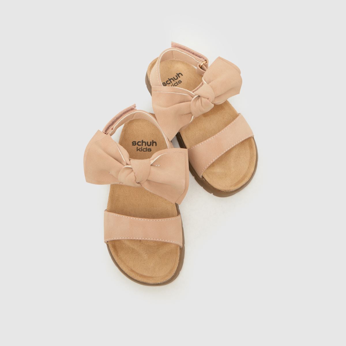 schuh Tartan Bow Girls Toddler in Pale Pink schuh Tartan Bow 4