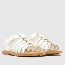 schuh Thistle Flower Girls Toddler in White schuh Thistle Flower,2 of 4