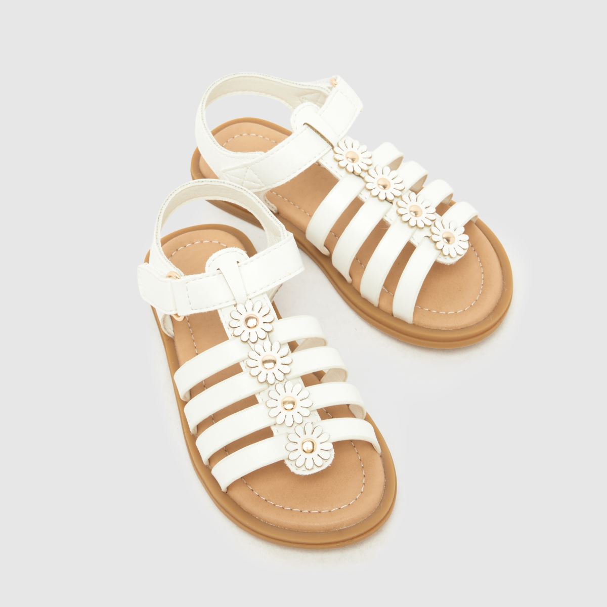 schuh Thistle Flower Girls Toddler in White schuh Thistle Flower 4