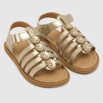 schuh Gold Thistle Flower Girls Toddler