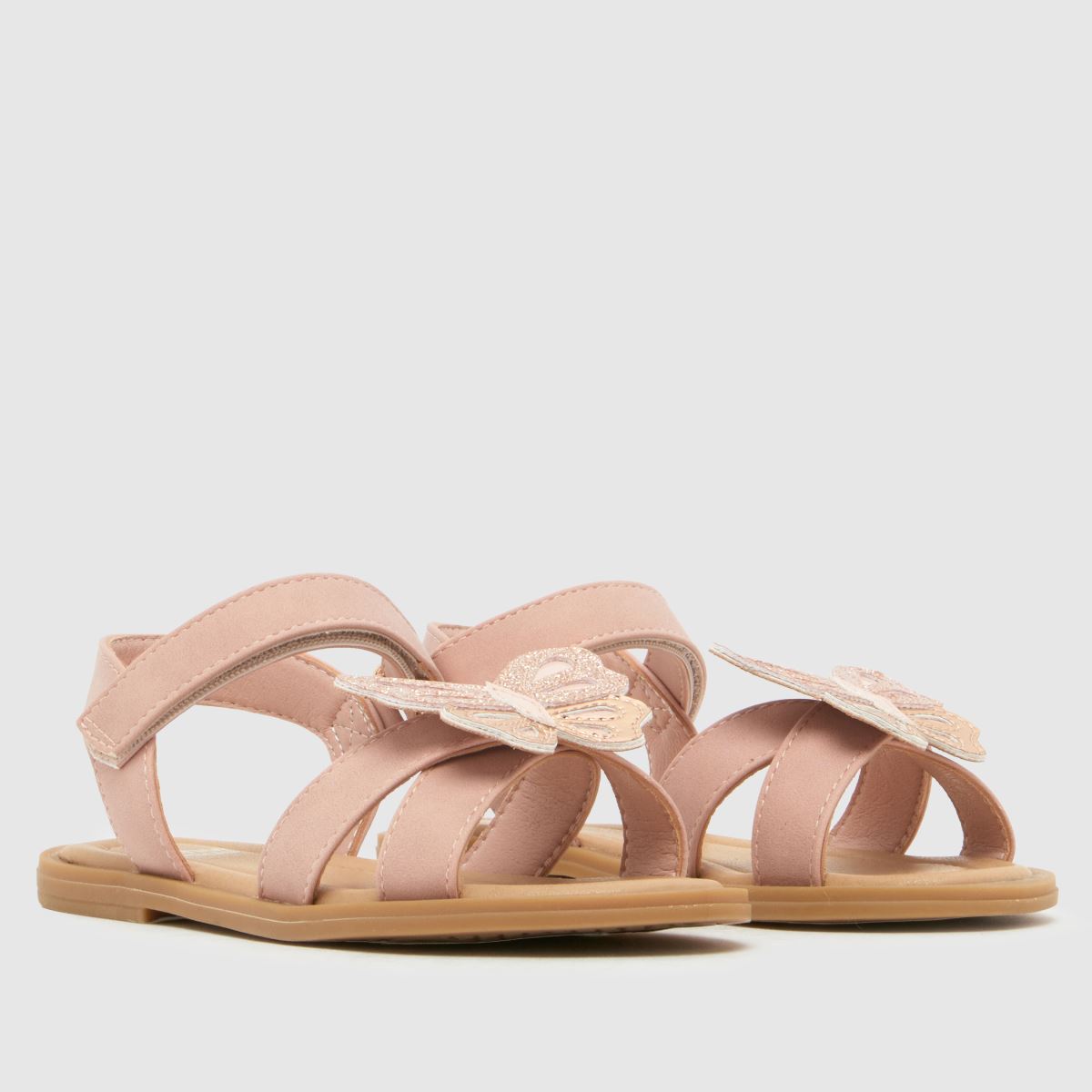 schuh Tropical Butterfly Girls Junior in Pale Pink schuh Tropical Butterfly 1