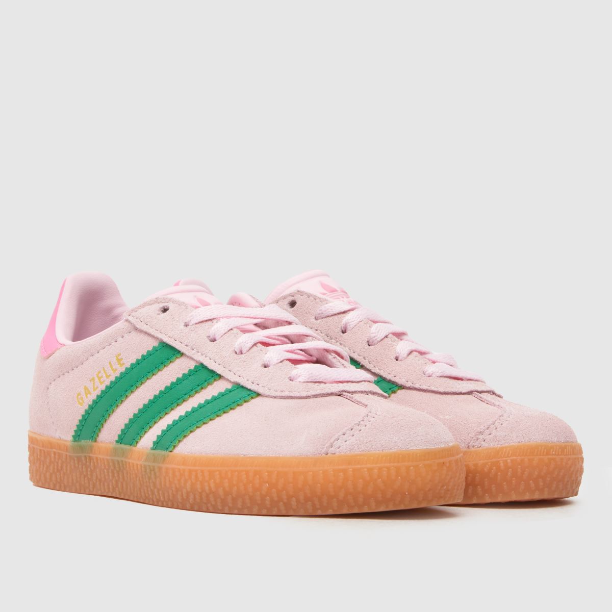 adidas Gazelle Girls Junior in Pale Pink adidas Gazelle 1
