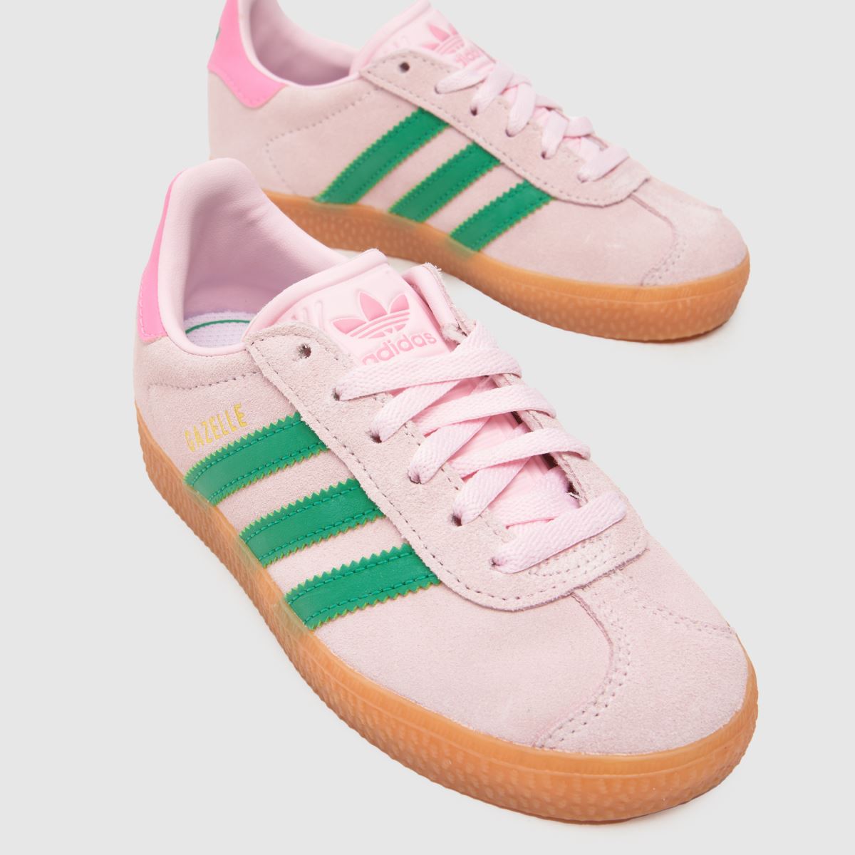 adidas Gazelle Girls Junior in Pale Pink adidas Gazelle 4