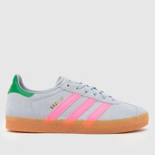 adidas Gazelle Girls Junior in Silver adidas Gazelle,1 of 4