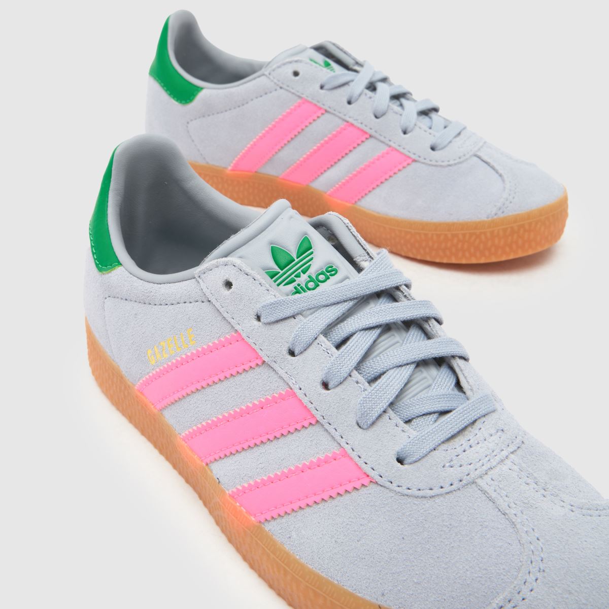 adidas Gazelle Girls Junior in Silver adidas Gazelle 4