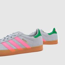 adidas Gazelle Girls Junior in Silver adidas Gazelle,4 of 4
