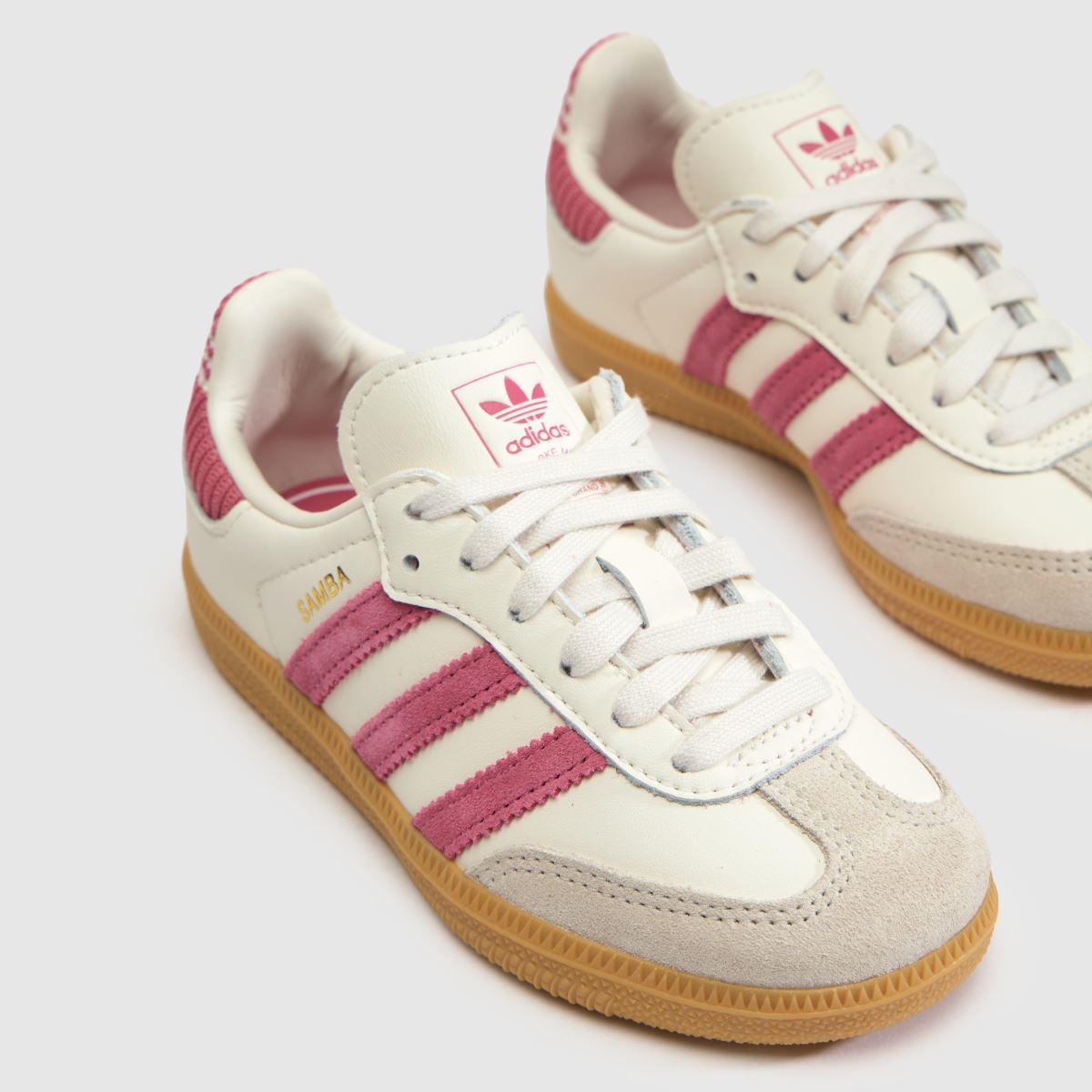 adidas Samba OG Girls Junior in White Multi adidas Samba OG 4