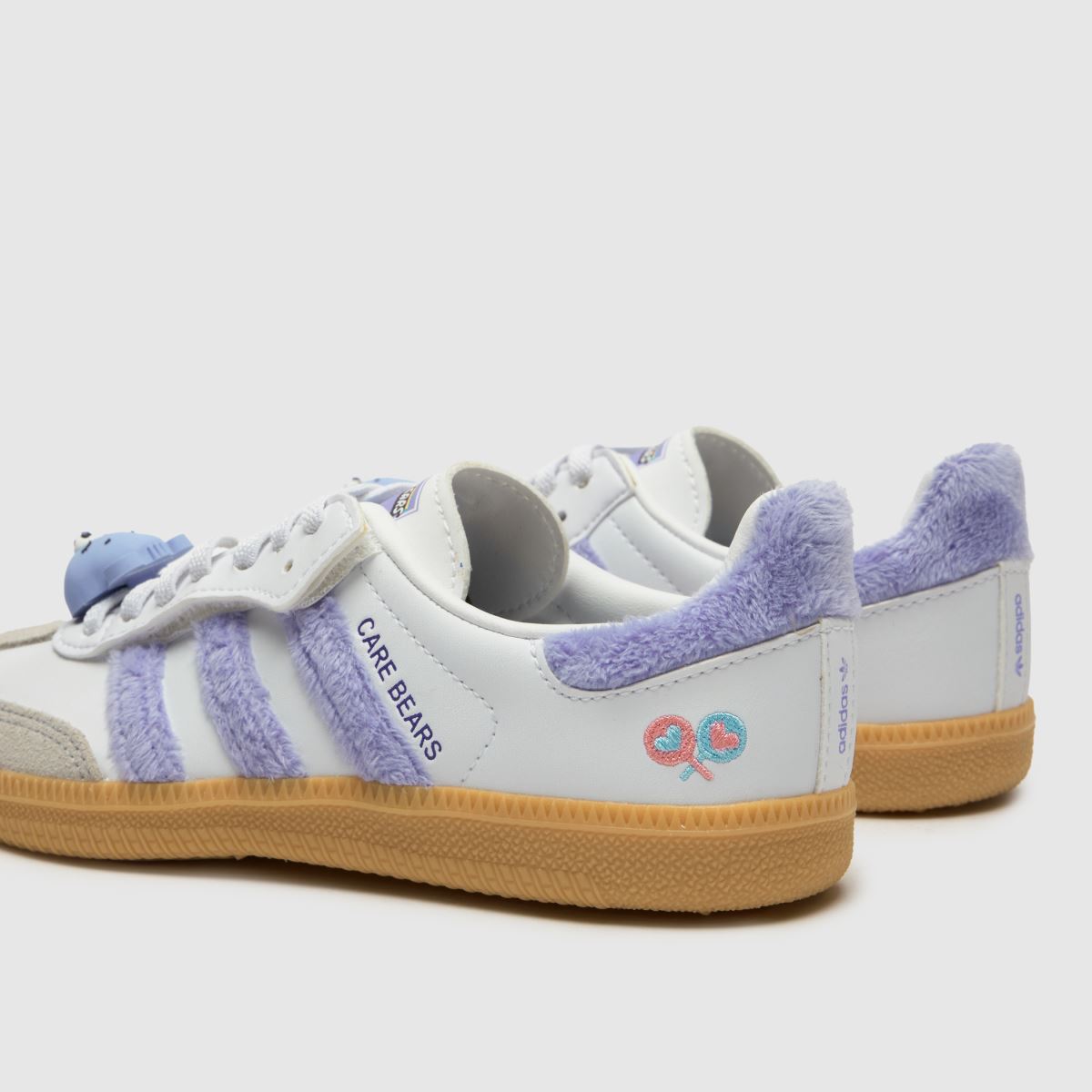 adidas Samba OG x Care Bears Girls Junior in White & Purple adidas Samba OG x Care Bears 7