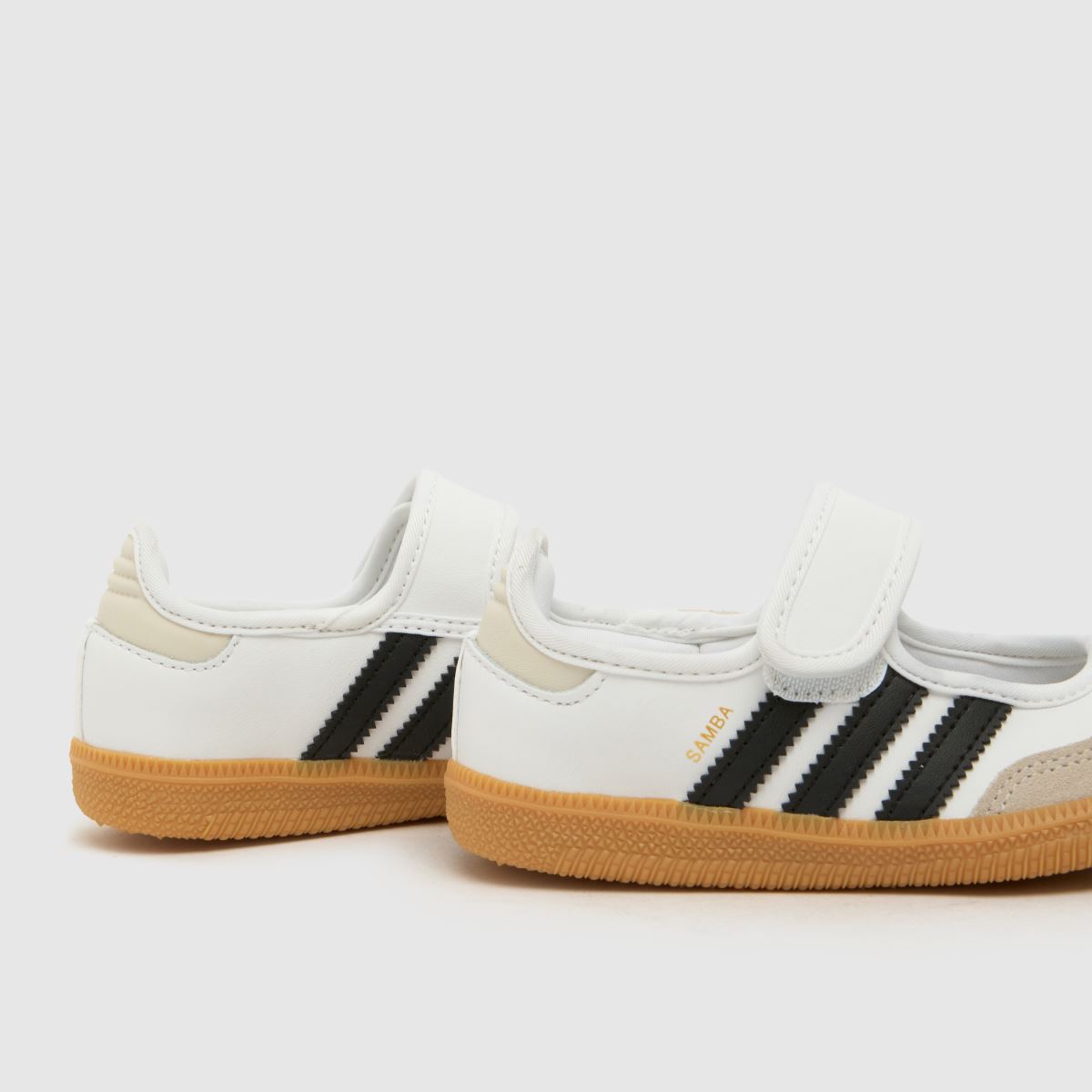 adidas Samba Jane Girls Junior in White & Black adidas Samba Jane 7