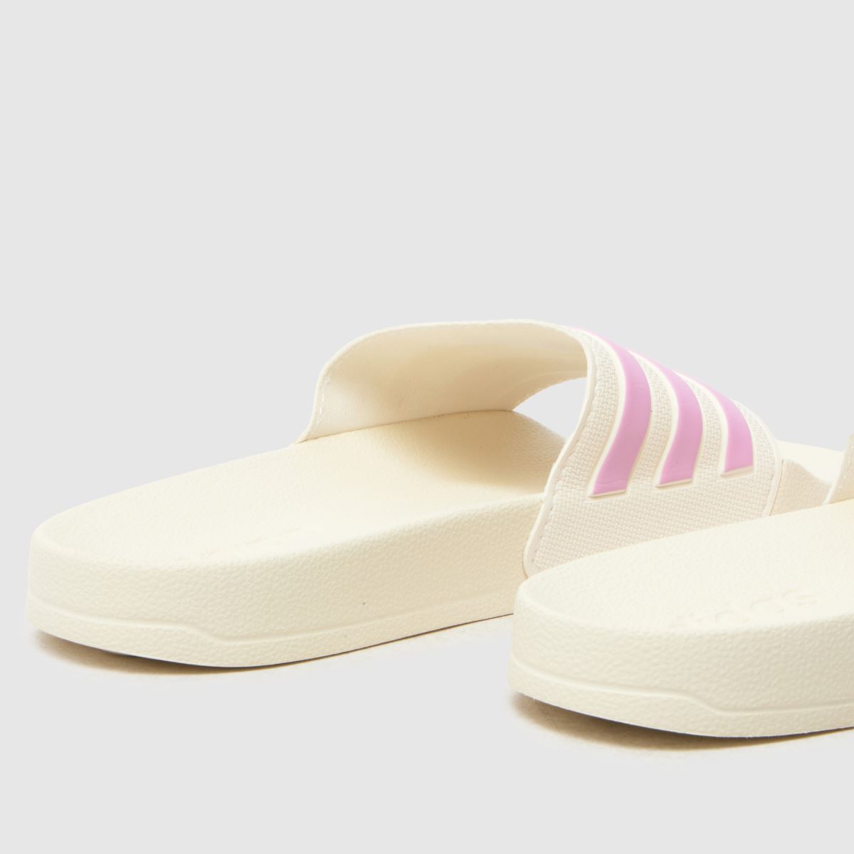 adidas Adilette Shower Girls Junior in Off-White Multi adidas Adilette Shower 7