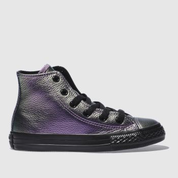 kids purple converse