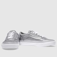 vans silver vans silver