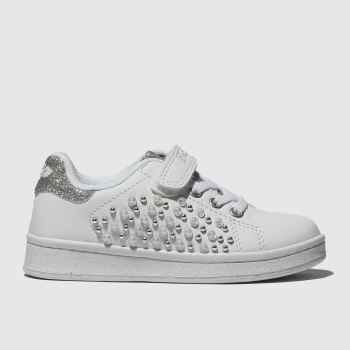lelli kelly white & silver cecilia trainers junior lelli kelly white & silver cecilia trainers junior