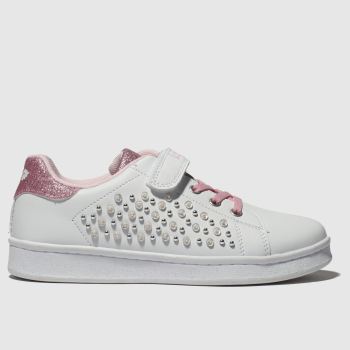 lelli kelly white & pink cecilia trainers junior lelli kelly white & pink cecilia trainers junior